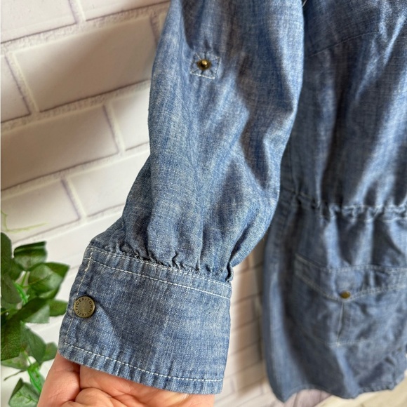 TOMMY HILFIGER Denim Button-Up Dress/size S - Picture 7 of 11